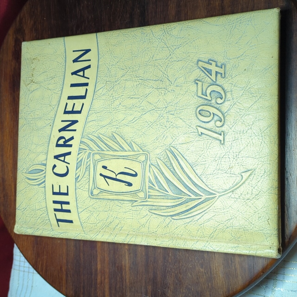 1954 the Carnelian yearbook